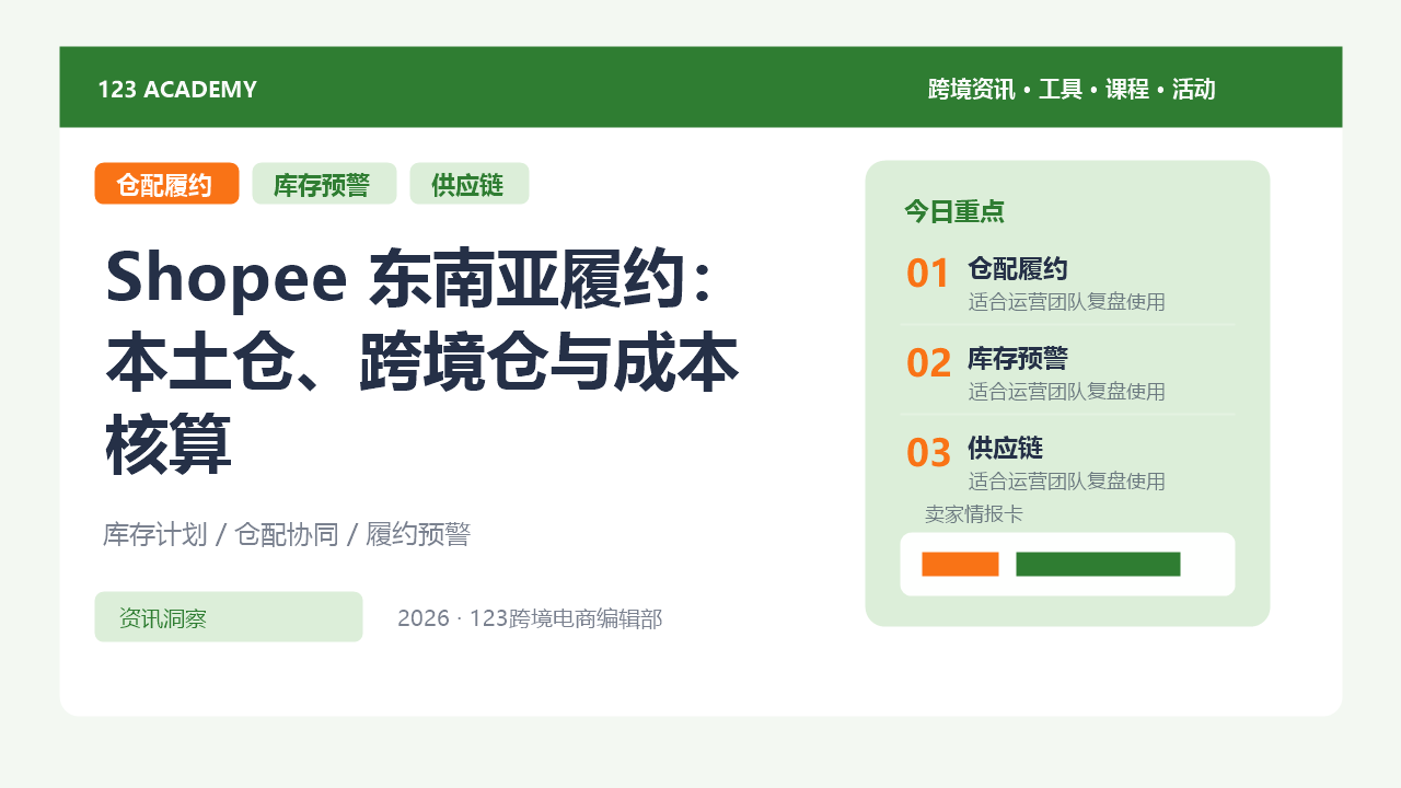 海外仓与履约：对话深圳施霖商贸Terry：运营核心与库存管控关键在于双重合规